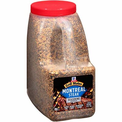 McCormick Grill Mates Montreal Steak Seasoning, 7 lb - One 7 Pound Container Montreal Steak Rub Seasoning, Ideal for Steaks, Ribs, Burgers and Vegetables for a Zesty Flavor
