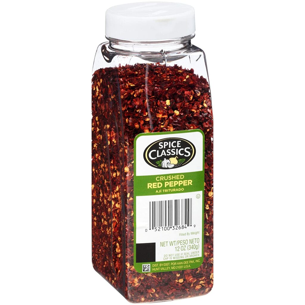 Spice Classics Crushed Red Pepper, 12 oz