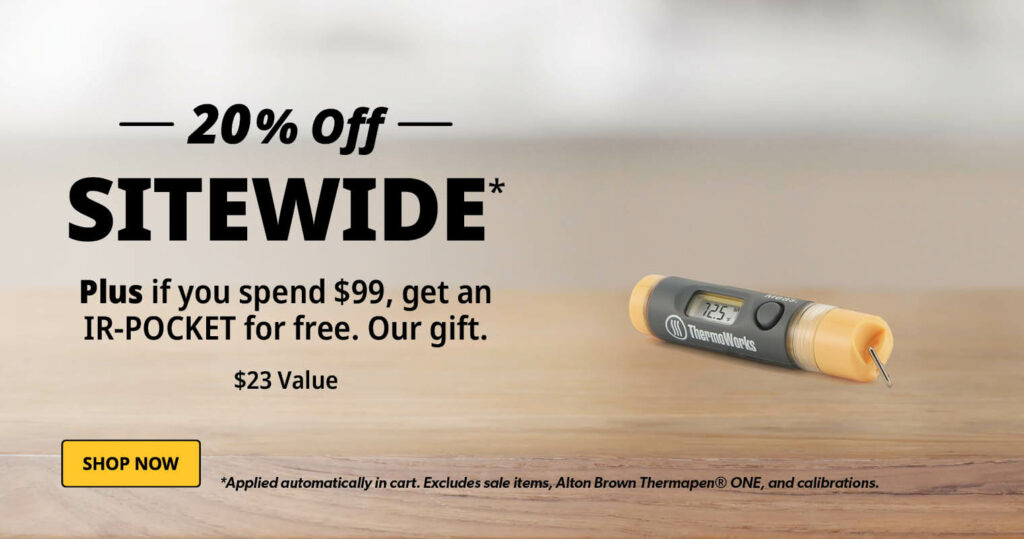 Flash Sale: ThermoWorks Timer Sale – 25% Off!