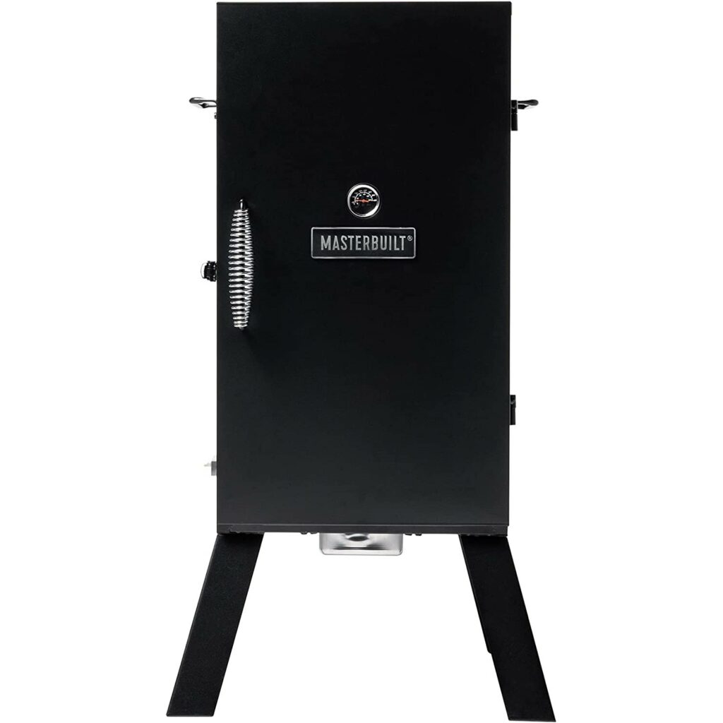 Masterbuilt MB20070210 Analog Electric Smoker with 3 Smoking Racks, 30 inch, Black