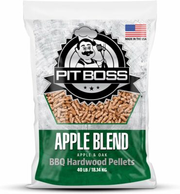 Pit Boss 40 lb Apple Blend Hardwood Pellets, Brown 