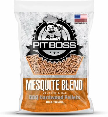 Pit Boss (40 pound Mesquite Blend) All Natural Hardwood BBQ Wood Pellets for Pellet Grills and Smokers
